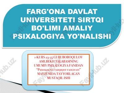 psixologiyatadqiqotfaoliyati — PPTX