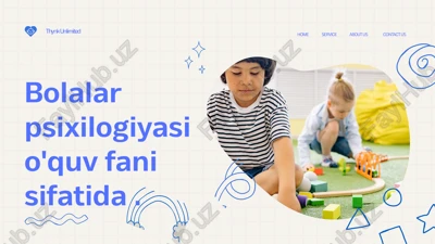 bolalar psixologiyasi — PPTX