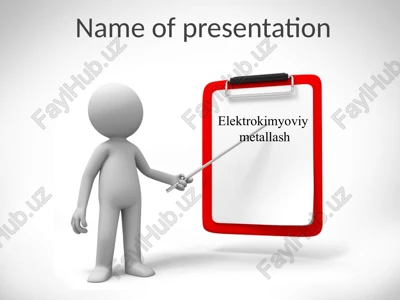 elektrokimyoviymetallash — PPTX