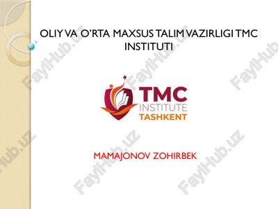 elektron hukumat sohasi rivojini tartibga soluvchi huquqiy hujjatlar — PPTX