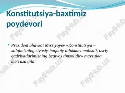 konstitutsiya-baxtimizpoydevori — PPTX