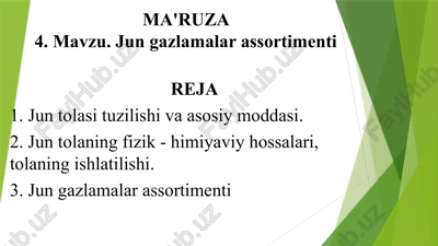 jungazlamalar assortimenti — PPTX