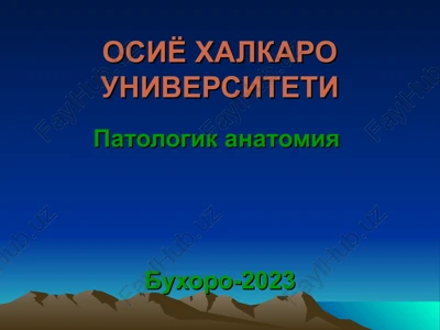patologik anatomiya — PPT