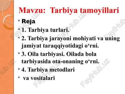tarbiyatamoyillari — PPTX