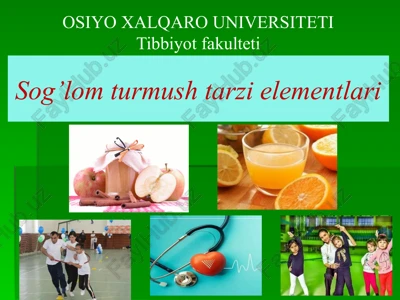 sog’lomturmushtarzielementlari — PPTX