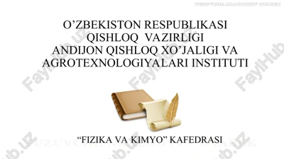 metallar kimyosi — PPT