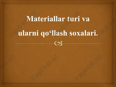 legirlangan po‘latlar tasnifi — PPT
