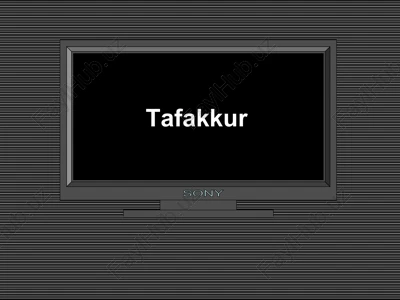 tafakkur — PPT