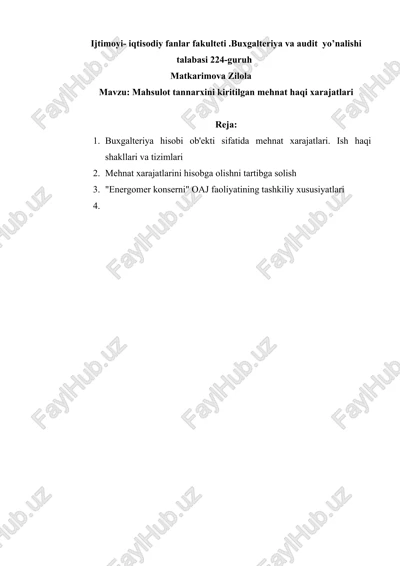 buxgalteriya va audit — DOCX