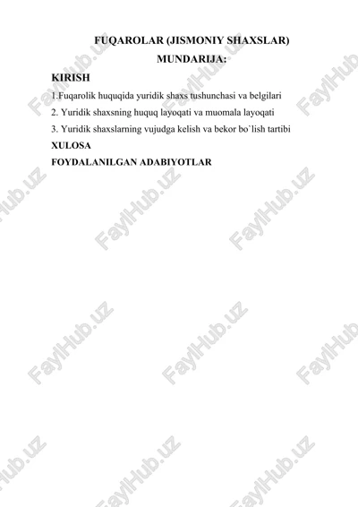 fuqarolar (jismoniy shaxslar) — DOC
