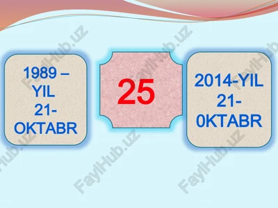 o'zbek tilining mazmuni va nazariyasi 1989 yil 21-oktabr — PPTX