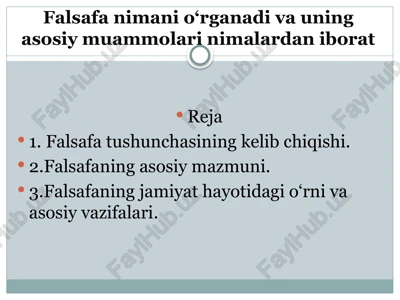 falsafa — PPTX