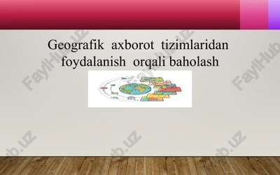 geoaxborottizimi — PPTX