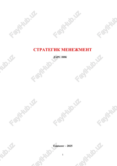 strategik menejment — DOCX