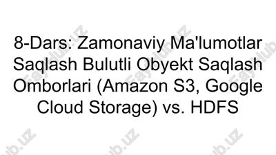 zamonaviy ma'lumotlar — PDF