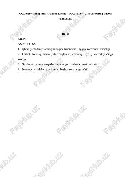 ijtimoiy-madaniy tarmoqlar haqida — DOC