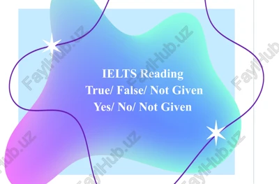 true/ false/ not given — PPTX