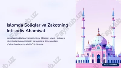 soliq va zakot — PDF