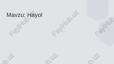 hayol — PPTX