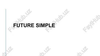 future simple — PPTX