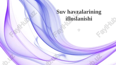 kimyoviy ifloslanish — PPTX
