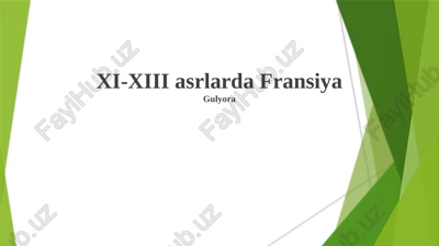 qora o'lim xiv asrda fransiyani vayron qildi — PPTX