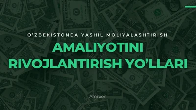 yashil moliyalashtirish — PDF