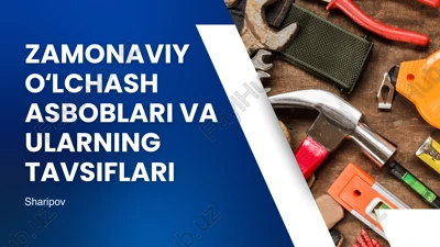 zamonaviy oʻlchash asboblari va ularning tavsiflari — PDF