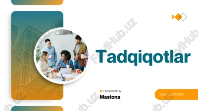 tadqiqotlar — PDF