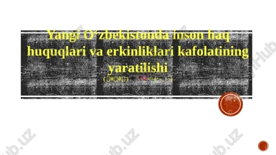 ayollar huquqlari va gender tengligi — PPTX