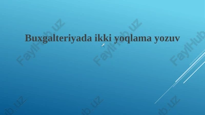 ikki tomonlama yozuv — PPTX