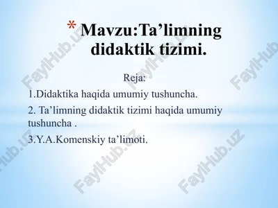 didaktika — PPTX