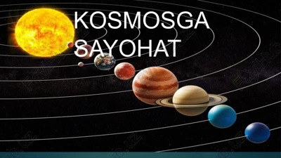 kosmosga sayohat — PPTX