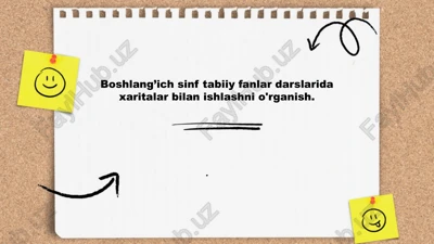 boshlang’ich sinf tabiiy fanlar darslarida — PPTX