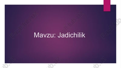 jadidchilik — PPTX