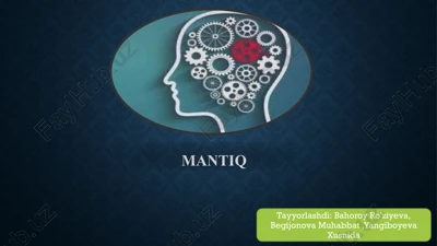 mantiq — PPTX