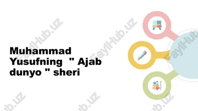 "ajab dunyo" — PPTX