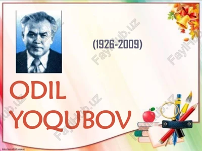 odil yoqubov — PDF