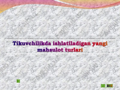 tikuvchilik materiallari — PPT