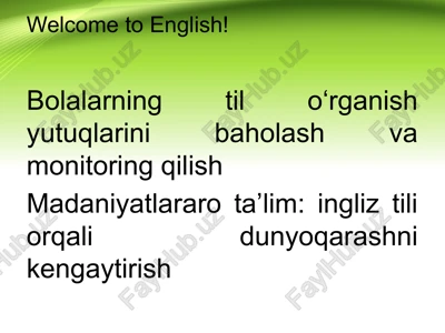english alphabet — PPTX