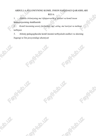 komil inson haqida — PDF