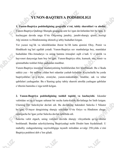 yunon-baqtriya podsholigi — DOC