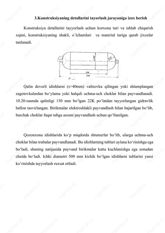 bi ko‘rsatilgan. profil elementlarni to‘liq eritib uchma-uch birikma bilan yoyli payvandlash payvandchidan yuqori malaka va nazoratni talab etadi. statik yuklanishda ishlaydigan konstruksiyalarni tayyorlashda balkalarni tutashtirish uchun burchak choklar yordamida ustqo‘ymalardan foydalaniladi. bunday birikmalar texnologik jihatdan oson bo‘lishi bilan birga, ortiqcha metall sarfini keltirib chiqaradi. vibrasion yuklanishlarda ishlaydigan konstruksiyalarda esa bunday birikmalarni qo‘llash to‘g‘ri kelmaydi. himoya gazlar muhitida payvandlash – bu yoyli payvandlash bo‘lib, bunda yoy va erigan metall, ayrim hollarda esa sovuyotgan chok, payvandlash zonasiga maxsus qurilma bilan yetkazib berilayotgan himoya gazlar ta’sirida bo‘ladi, ya’ni havo ta’siridan himoyalanadi. himoya gazlar muhitida payvandlash g‘oyasini xix asr oxirida n.n. benardos taklif etdi. xx asrning 20-yillarida aqshda muhandis aleksander va fizik lengmyurlar gaz aralashmalarida o‘zakli elektrod bilan payvandlashni amalga oshirdilar. 1925-yilda lengmyur erimaydigan volfram elektrod bilan va himoya muhiti sifatida vodorodni, ya’ni atom-vodorodli payvandlash usuli sifatida yoyli payvandlashning bilvosita ta’siri orqali payvandlashni ishlab chiqdi. xx asrning 40-yillarida aviatsion texnikasi ilmiy tadqiqot institutida inert …