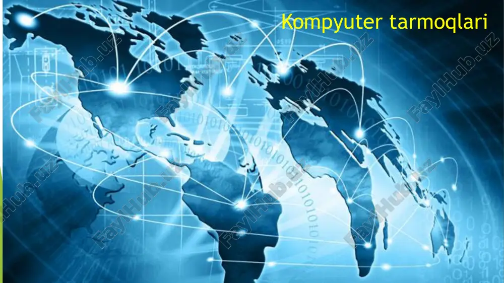 kompyuter tarmoqlari — PPTX