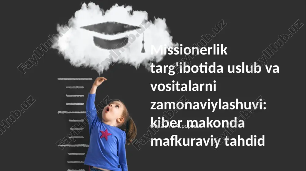 kibermakonda mafokuraviy tahdidlar — PPTX