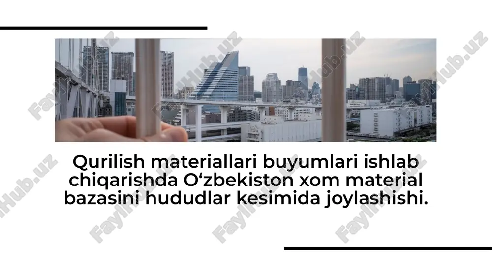 qurilish materiallari — PDF