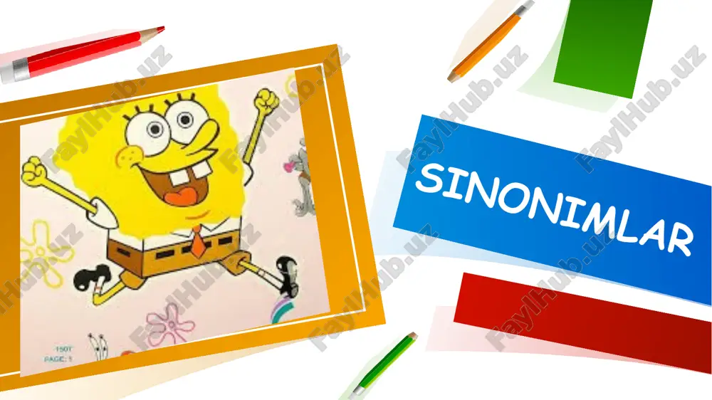 sinonimlar kitobi — PPTX
