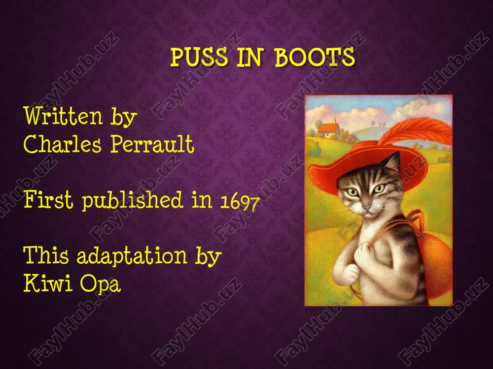 puss in boots — PDF