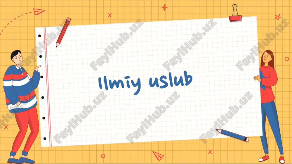 ilmiy uslub — PPTX