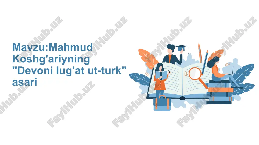 devonu lugʻotit turk — PPTX